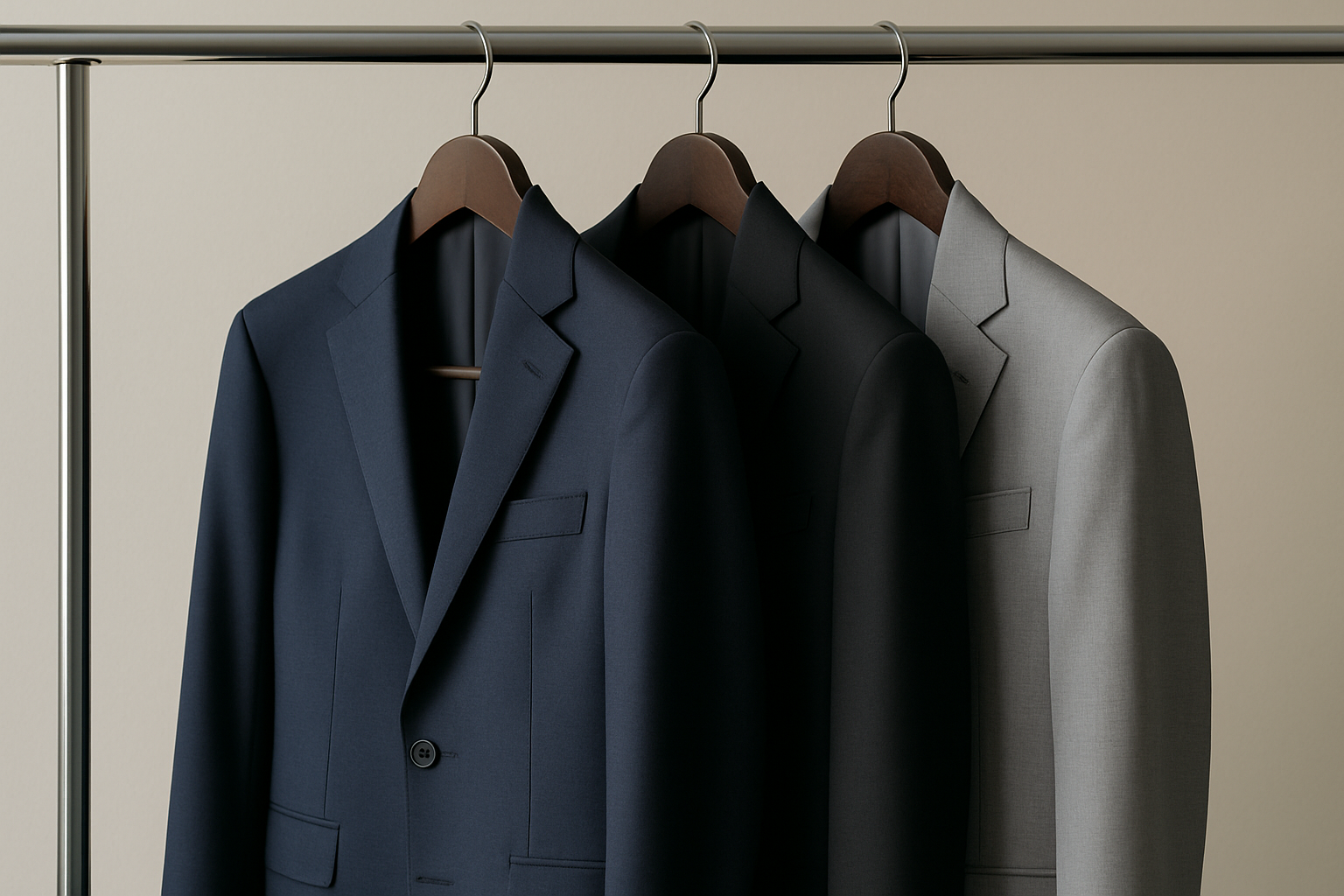 Suit Colour Guide: Navy, Black, Grey