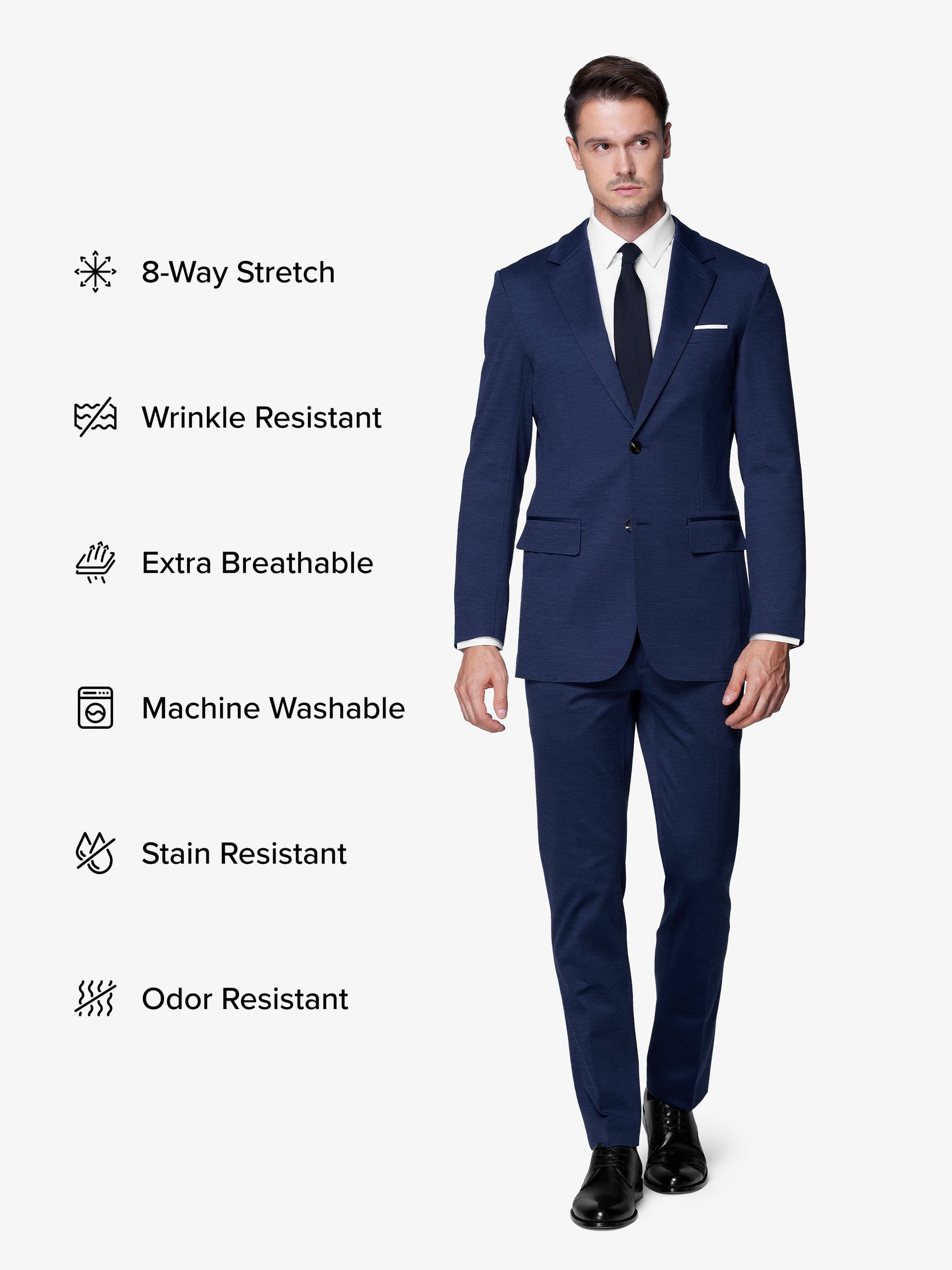 Costume xSuit 5.0 TechWool Édition Limitée - Bleu Moyen